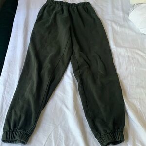 Green Brandy Melville sweatpants